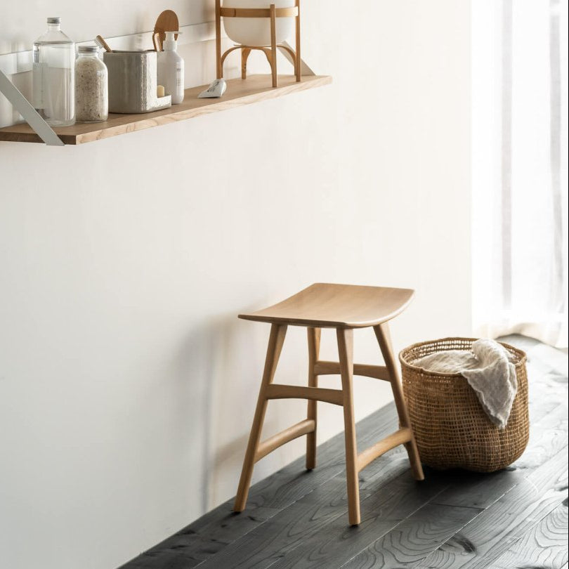 Tabouret Osso - Chêne - boutique décoration Montreal