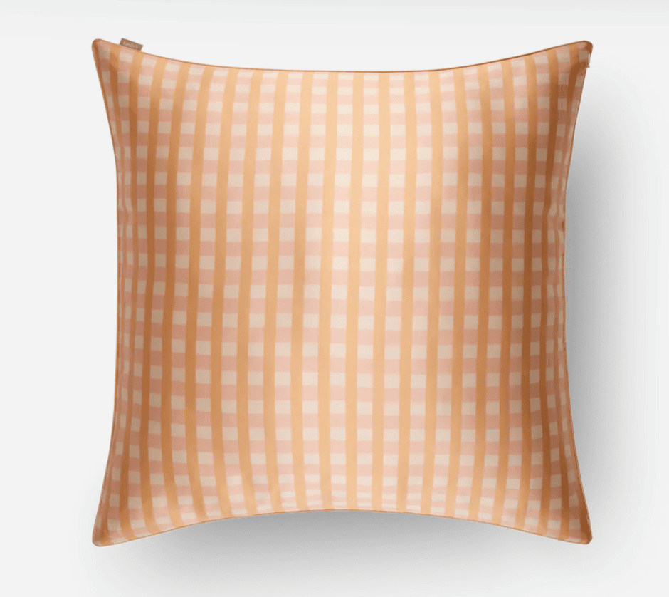 Taie d'oreiller - Apache Vichy Rose 65 x 65 - taie d'oreiller - boutique décoration Montreal