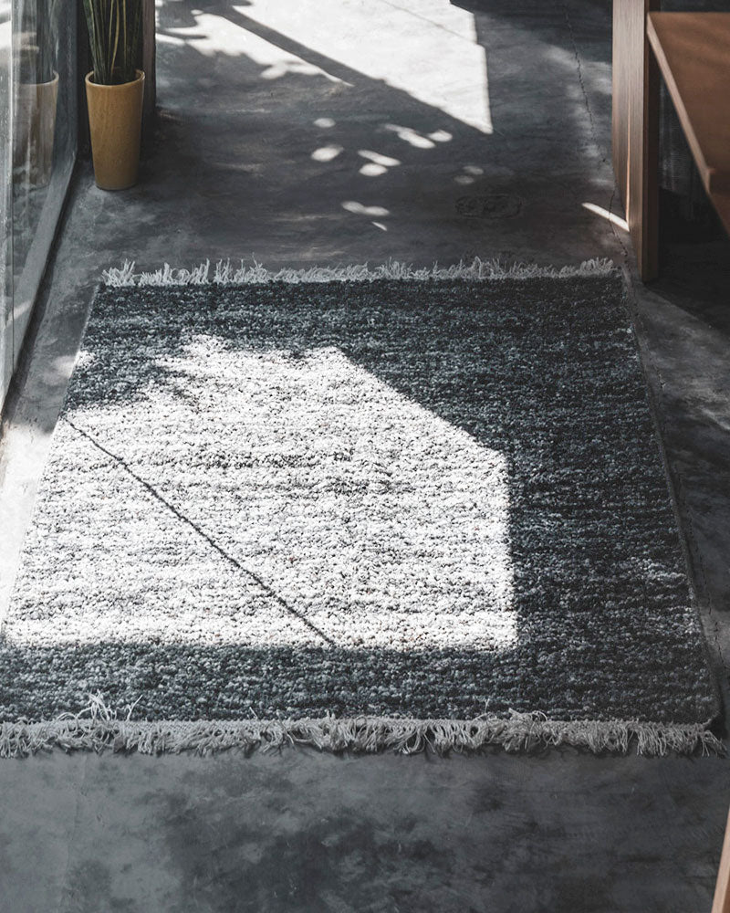 Tapis de couloir - Charcoal - Rug - boutique décoration Montreal