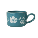 Tasse à cappuccino - peintes à la main - 200 ml - boutique décoration Montreal