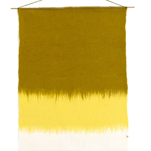 Wall hanging - Blush and pistachio