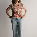 Pauline - Printed Nursing Top