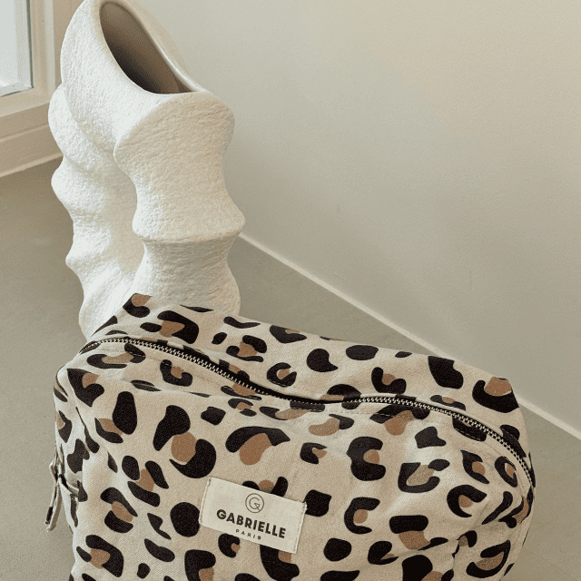 Trousse Leopard - boutique décoration Montreal