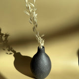 Vase martelé noir (Petit) - boutique décoration Montreal