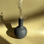 Vase martelé noir (Petit) - boutique décoration Montreal