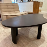 VENTE DEMO - Table basse Boomerang en acajou - boutique décoration Montreal