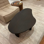 VENTE DEMO - Table basse Boomerang en acajou - boutique décoration Montreal