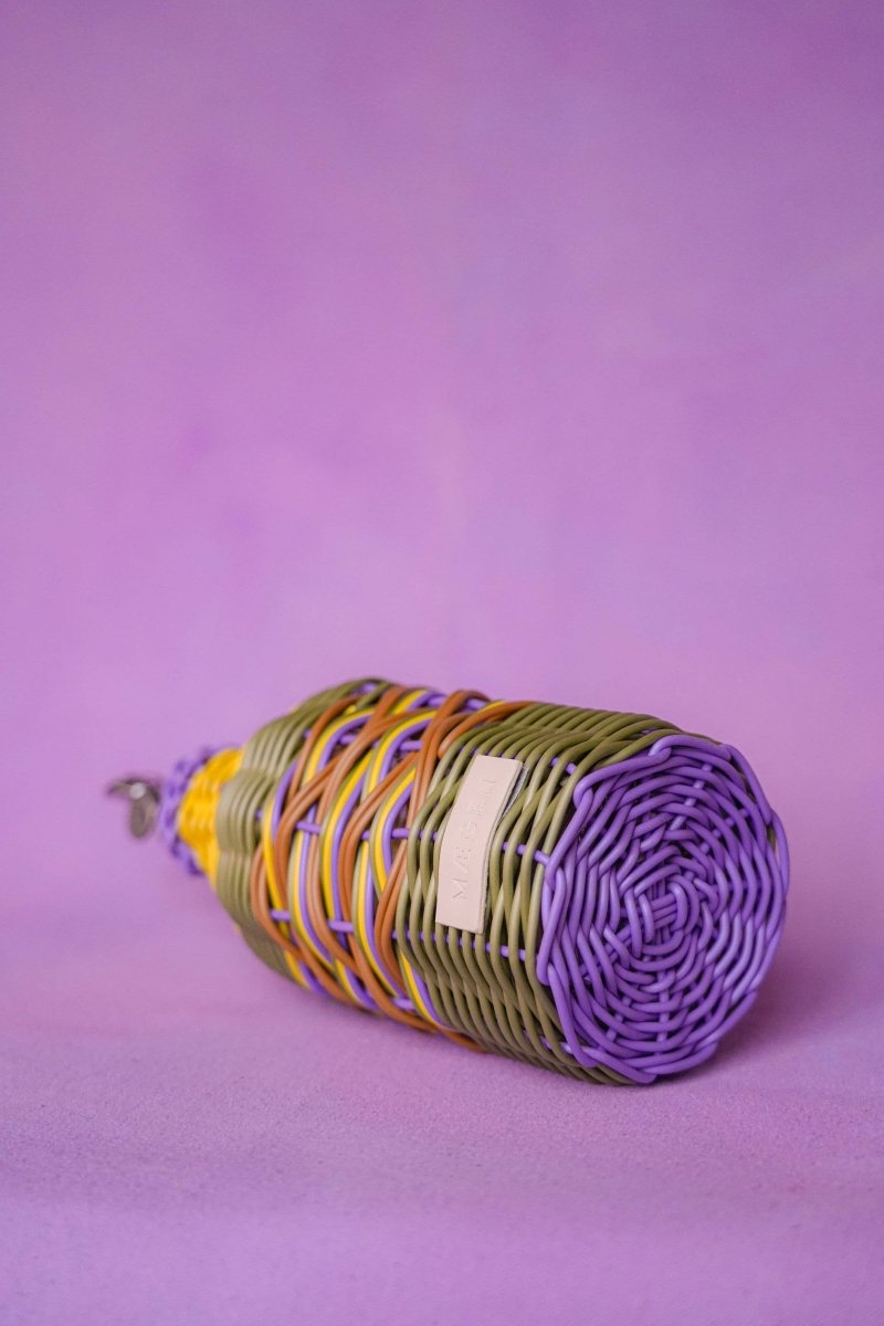 Verseur d'huile Maegen - Jaune/Lilas - boutique décoration Montreal