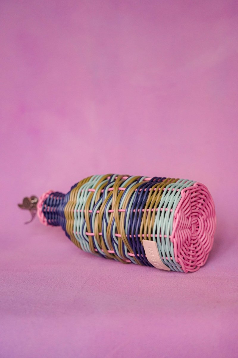 Verseur d'huile Maegen - Rose/Marine - boutique décoration Montreal