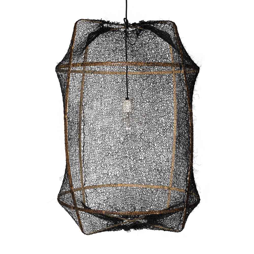 Z1 Black Sisal Net Pendant - Ay Illuminate - boutique décoration Montreal