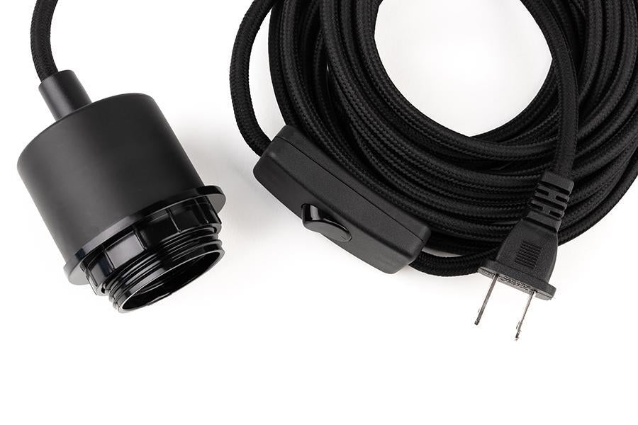Cable électrique pour suspension - Noir - General - boutique décoration Montreal