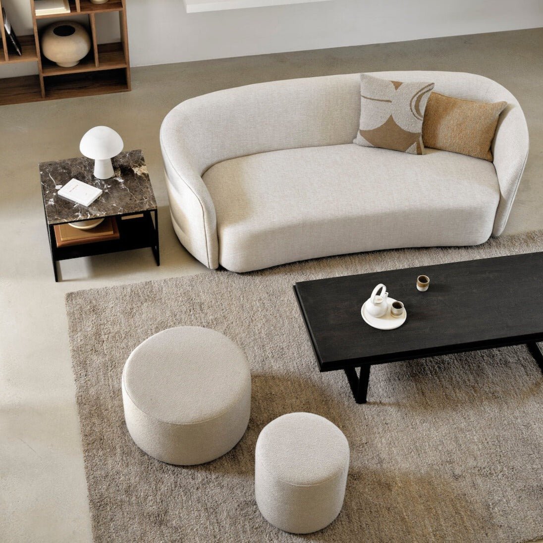 Canapé Ellipse`, Ethnicraft - boutique décoration Montreal