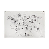 Carte du monde - boutique décoration Montreal
