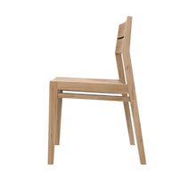 Load image into Gallery viewer, chaise table à manger en bois massif
