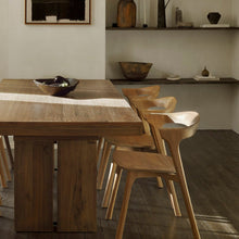Charger l&#39;image dans la galerie, chaise bok bois massif, table à manger, design ethnicraft
