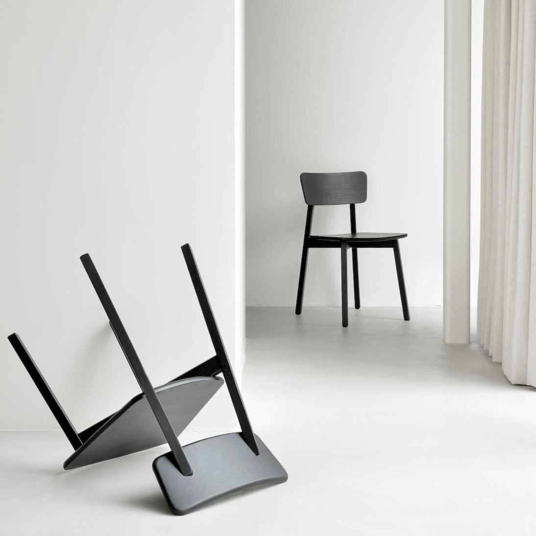 Chaise Casale - Noir - boutique décoration Montreal