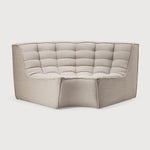 Divan N701 en tissu beige - Old Saddle - boutique décoration Montreal