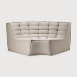 Divan N701 en tissu beige - Old Saddle - boutique décoration Montreal