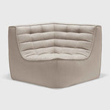 Divan N701 en tissu beige - Old Saddle - boutique décoration Montreal