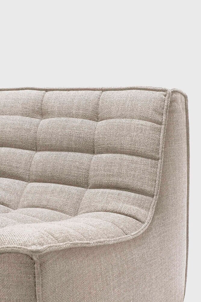 Divan N701 en tissu beige - Old Saddle - boutique décoration Montreal