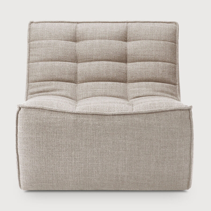 Divan N701 en tissu beige - Old Saddle - boutique décoration Montreal