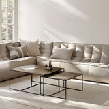 Divan N701 en tissu beige - Old Saddle - boutique décoration Montreal