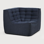 Divan N701 en tissu graphite - Old Saddle - boutique décoration Montreal