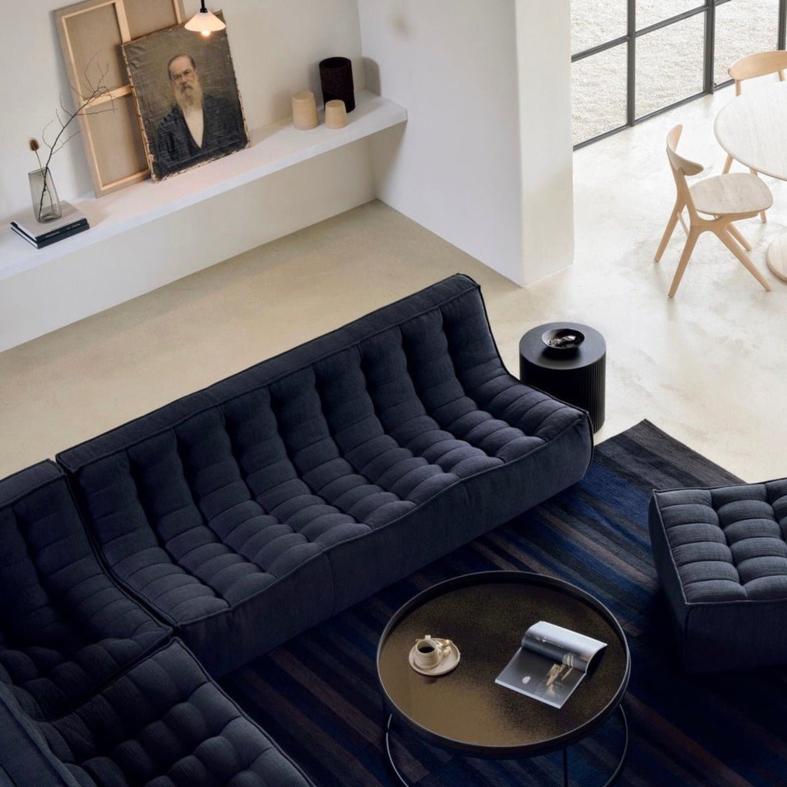 Divan N701 en tissu graphite - Old Saddle - boutique décoration Montreal