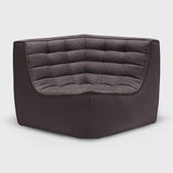 Divan N701 en tissu gris - Old Saddle - boutique décoration Montreal