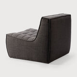 Divan N701 en tissu gris - Old Saddle - boutique décoration Montreal