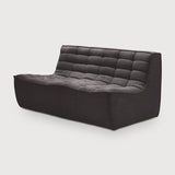 Divan N701 en tissu gris - Old Saddle - boutique décoration Montreal
