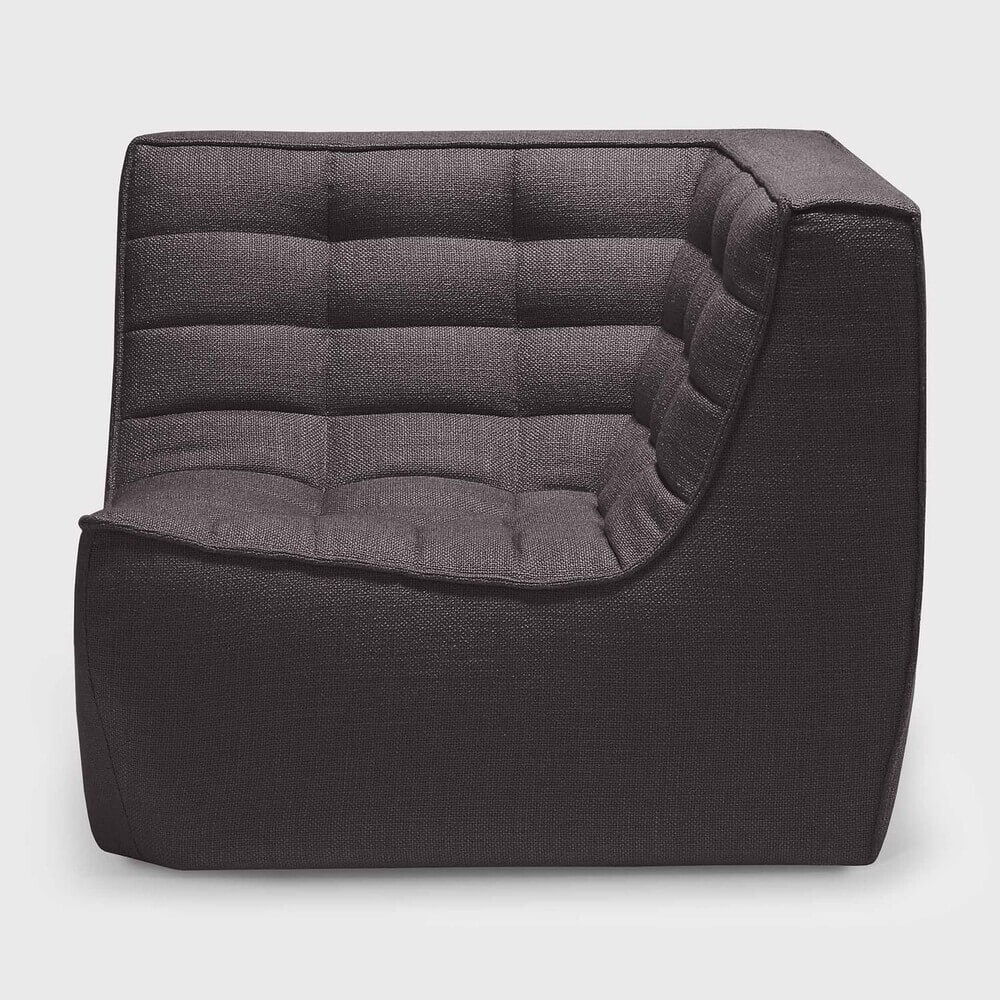 Divan N701 en tissu gris - Old Saddle - boutique décoration Montreal