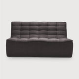 Divan N701 en tissu gris - Old Saddle - boutique décoration Montreal