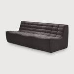 Divan N701 en tissu gris - Old Saddle - boutique décoration Montreal