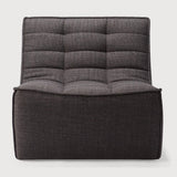 Divan N701 en tissu gris - Old Saddle - boutique décoration Montreal