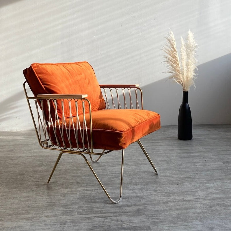 fauteuil rouge croisette honoré