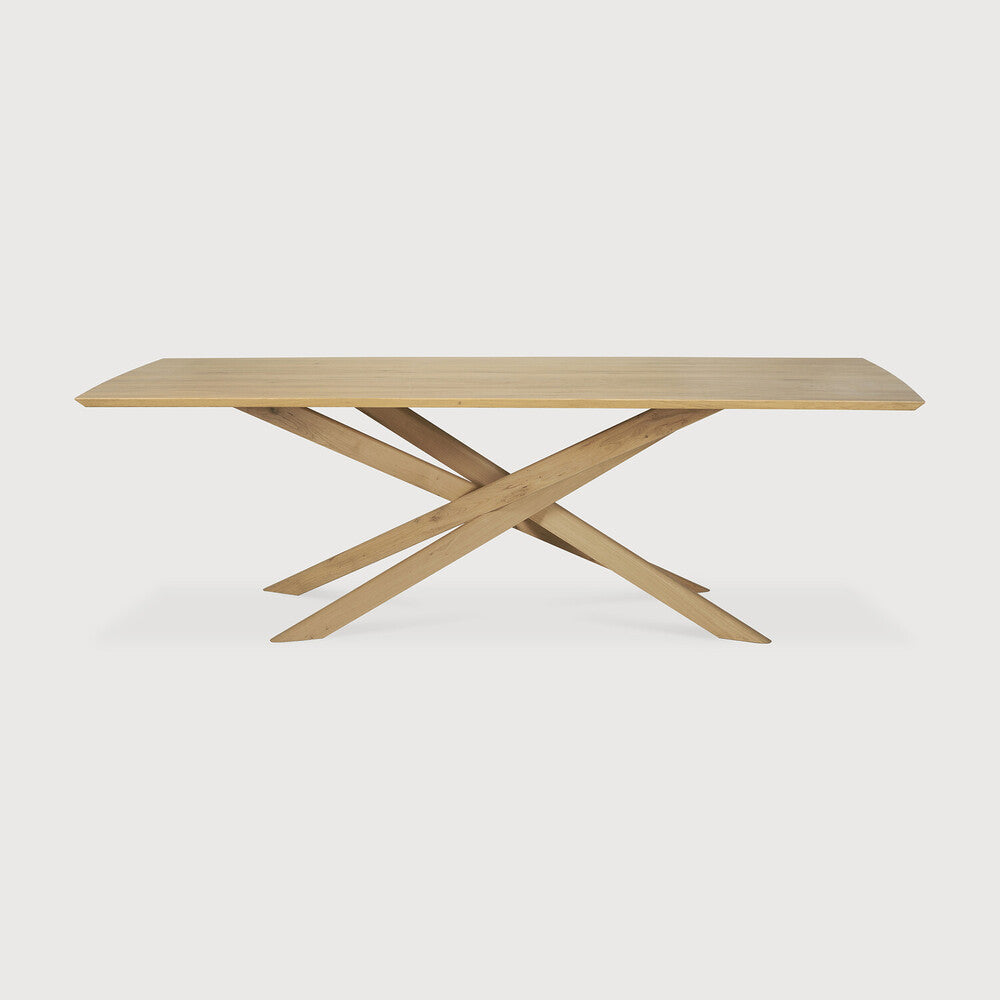 table rectangulaire en bois chene massif