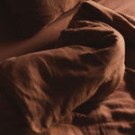 Housse de couette - Gaze de coton - Terracotta - Bedding - boutique décoration Montreal