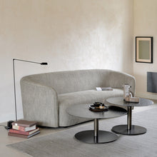 Load image into Gallery viewer, sofa 3 places en tissu gris, salon
