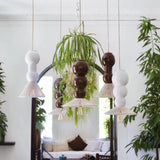 Suspension Georgette Parasol Corde - boutique décoration Montreal