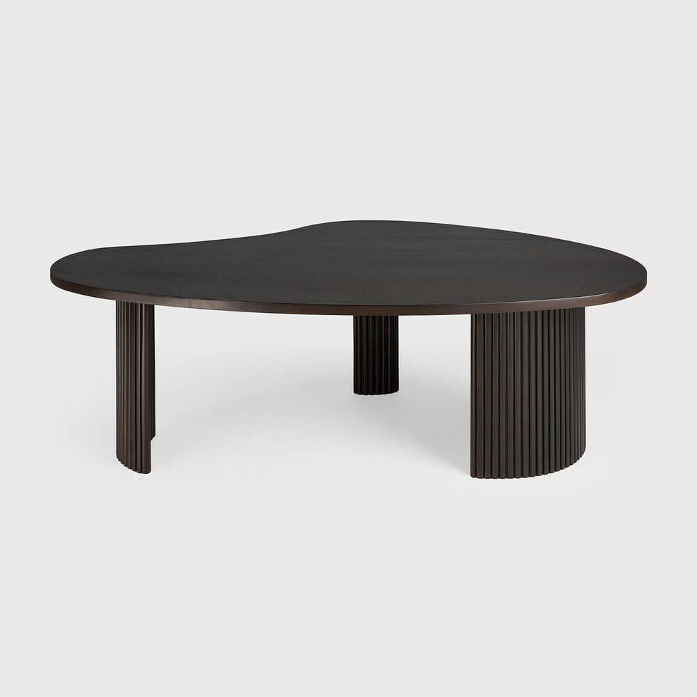 Table basse Boomerang en acajou - Demo - boutique décoration Montreal