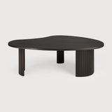 Table basse Boomerang en acajou - Demo - boutique décoration Montreal