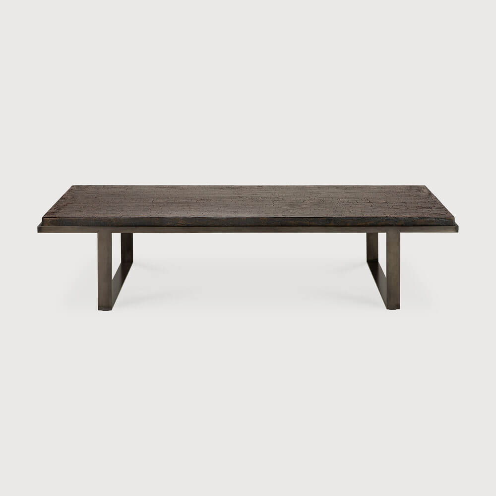 Table basse Stabilité - terre d'ombre - boutique décoration Montreal