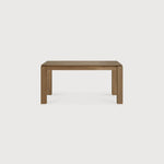 table de salon en bois massif, teck, designer Alain van Havre