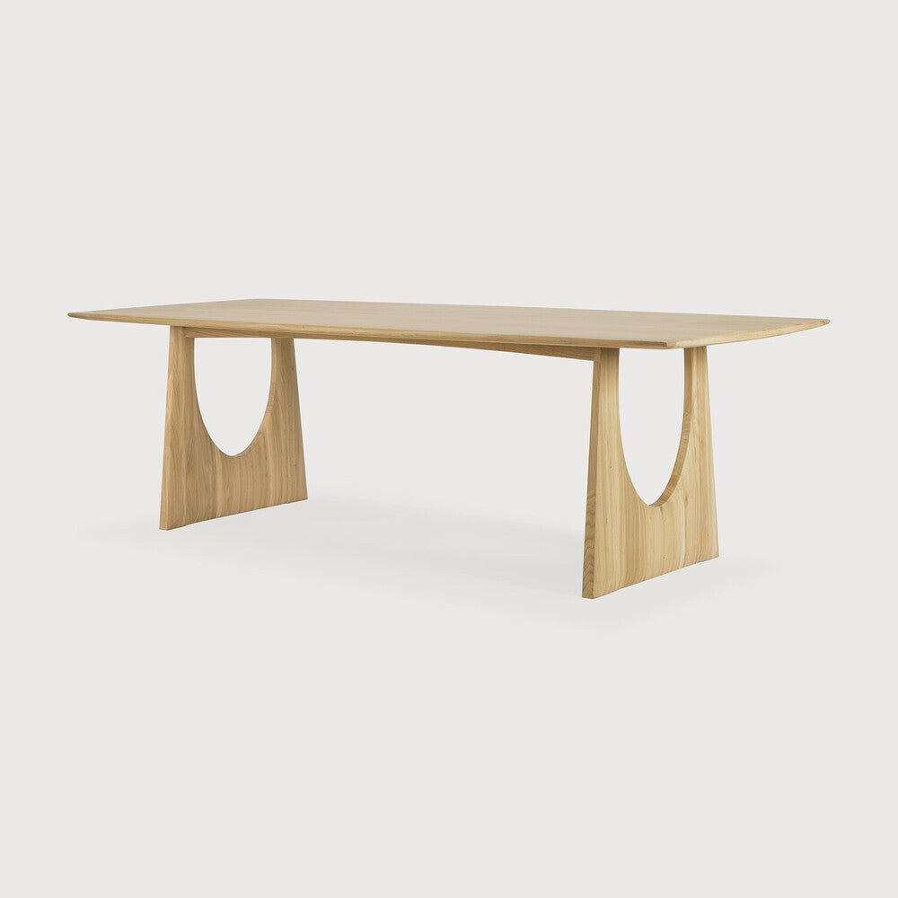 Table Geometric en chêne - DEMO - boutique décoration Montreal
