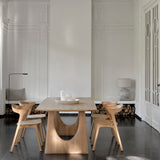 Table Geometric en chêne - DEMO - boutique décoration Montreal