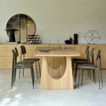 Table Geometric en chêne - DEMO - boutique décoration Montreal