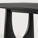 Table Geometric en chêne - noir - boutique décoration Montreal