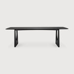 Table Geometric en chêne - noir - boutique décoration Montreal