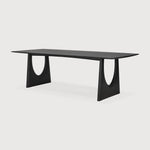 Table Geometric en chêne - noir - boutique décoration Montreal